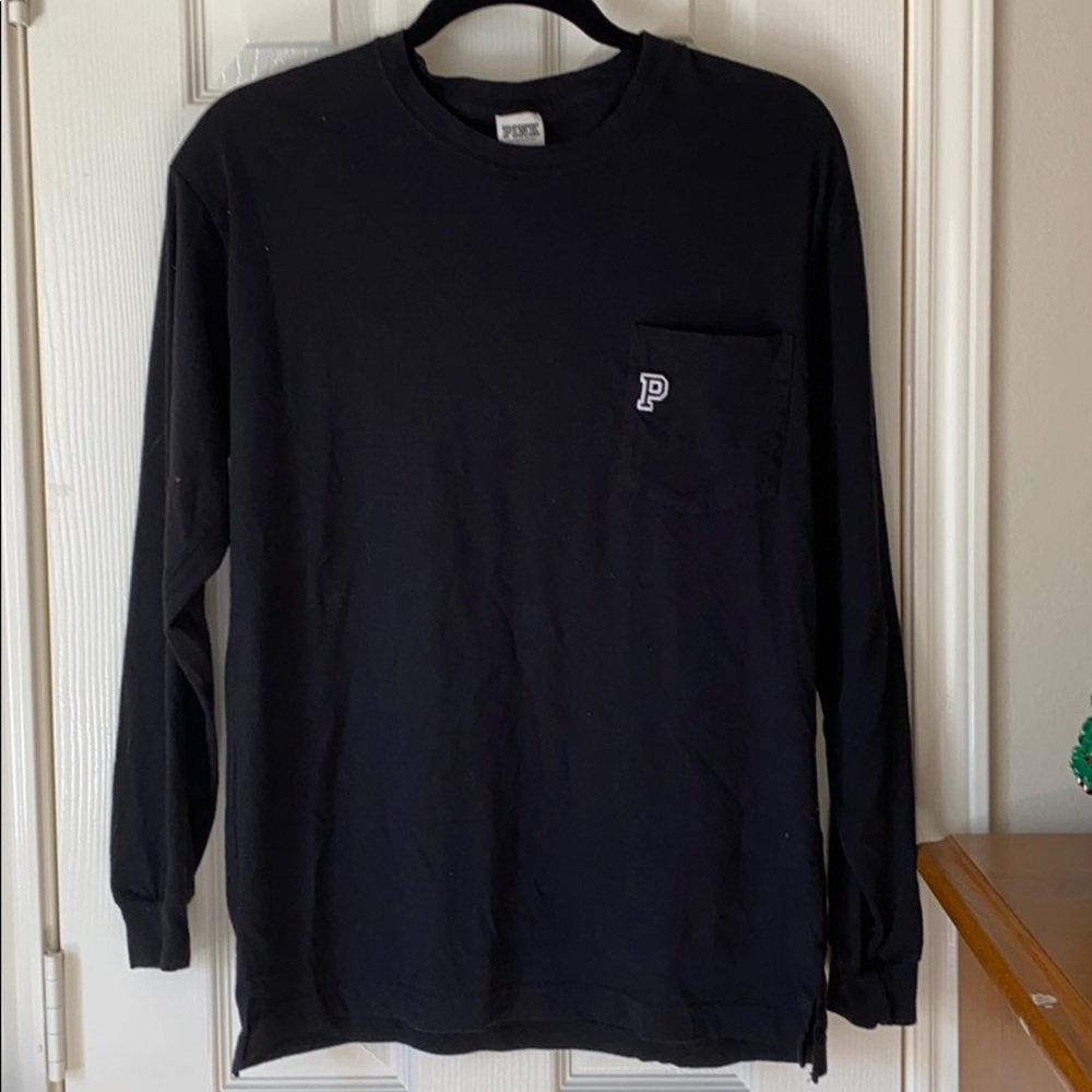 VS PINK pocketed long sleeve